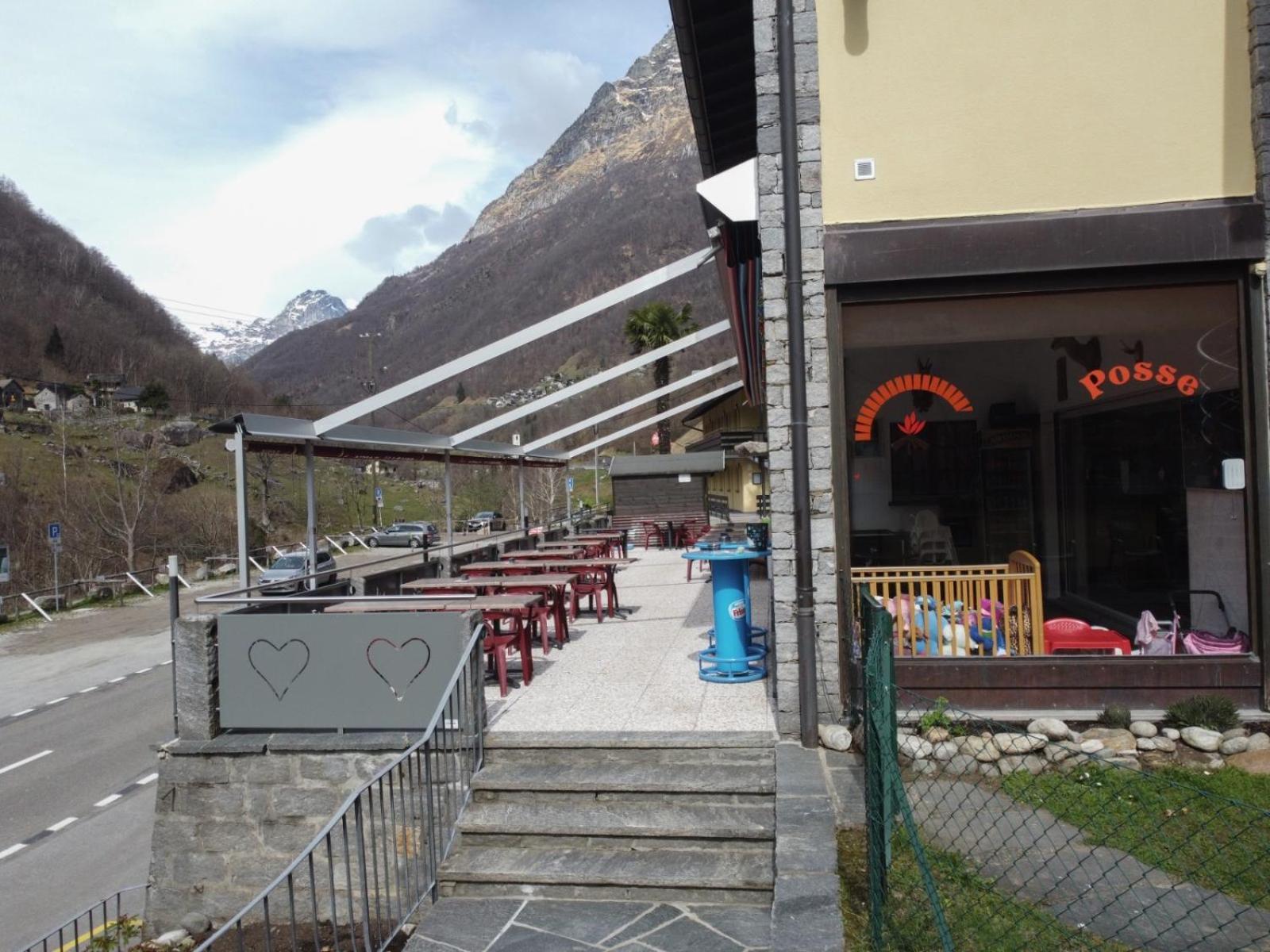Osteria Posse Hotell Lavertezzo Exteriör bild